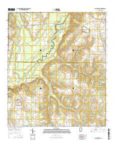 Clayhatchee Alabama Current topographic map, 1:24000 scale, 7.5 X 7.5 Minute, Year 2014