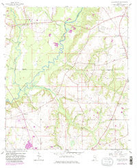 Clayhatchee Alabama Historical topographic map, 1:24000 scale, 7.5 X 7.5 Minute, Year 1957