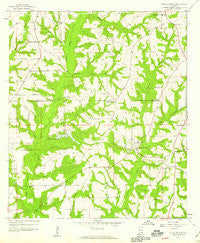Coffee Springs Alabama Historical topographic map, 1:24000 scale, 7.5 X 7.5 Minute, Year 1957