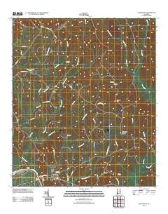 Coffeeville Alabama Historical topographic map, 1:24000 scale, 7.5 X 7.5 Minute, Year 2011