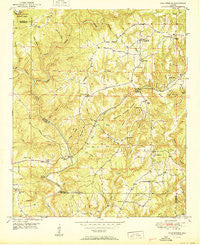 Cold Springs Alabama Historical topographic map, 1:24000 scale, 7.5 X 7.5 Minute, Year 1951