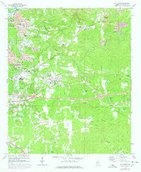 Cottondale Alabama Historical topographic map, 1:24000 scale, 7.5 X 7.5 Minute, Year 1969