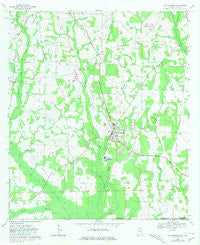 Cottonwood Alabama Historical topographic map, 1:24000 scale, 7.5 X 7.5 Minute, Year 1969
