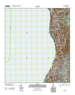 Daphne Alabama Historical topographic map, 1:24000 scale, 7.5 X 7.5 Minute, Year 2011
