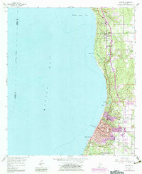Daphne Alabama Historical topographic map, 1:24000 scale, 7.5 X 7.5 Minute, Year 1953