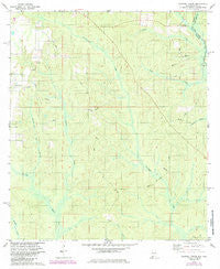 Dogwood Creek Alabama Historical topographic map, 1:24000 scale, 7.5 X 7.5 Minute, Year 1978