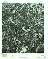 Dora Alabama Historical topographic map, 1:24000 scale, 7.5 X 7.5 Minute, Year 1975
