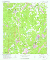 Dora Alabama Historical topographic map, 1:24000 scale, 7.5 X 7.5 Minute, Year 1971