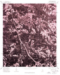 Elmore SW Alabama Historical topographic map, 1:24000 scale, 7.5 X 7.5 Minute, Year 1975