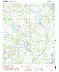 Elmore Alabama Historical topographic map, 1:24000 scale, 7.5 X 7.5 Minute, Year 1987