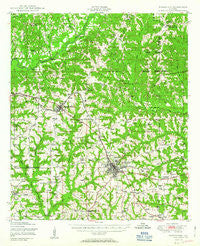 Enterprise Alabama Historical topographic map, 1:62500 scale, 15 X 15 Minute, Year 1950
