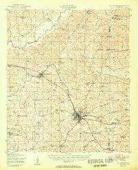 Enterprise Alabama Historical topographic map, 1:62500 scale, 15 X 15 Minute, Year 1950