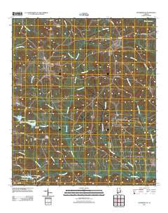 Enterprise NE Alabama Historical topographic map, 1:24000 scale, 7.5 X 7.5 Minute, Year 2011