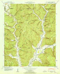 Estill Fork Alabama Historical topographic map, 1:24000 scale, 7.5 X 7.5 Minute, Year 1951