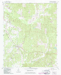 Ethelsville Alabama Historical topographic map, 1:24000 scale, 7.5 X 7.5 Minute, Year 1966