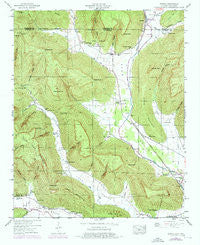 Eureka Alabama Historical topographic map, 1:24000 scale, 7.5 X 7.5 Minute, Year 1947
