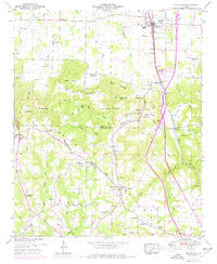 Falkville Alabama Historical topographic map, 1:24000 scale, 7.5 X 7.5 Minute, Year 1949