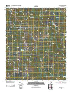 Five Points Alabama Historical topographic map, 1:24000 scale, 7.5 X 7.5 Minute, Year 2011
