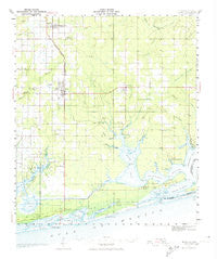 Foley Alabama Historical topographic map, 1:62500 scale, 15 X 15 Minute, Year 1941