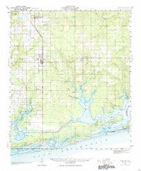 Foley Alabama Historical topographic map, 1:62500 scale, 15 X 15 Minute, Year 1941