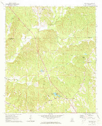 Fort Dale Alabama Historical topographic map, 1:24000 scale, 7.5 X 7.5 Minute, Year 1971