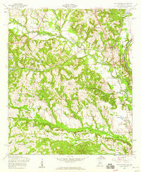 Fort Mitchell Alabama Historical topographic map, 1:24000 scale, 7.5 X 7.5 Minute, Year 1955