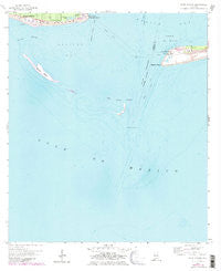 Fort Morgan Alabama Historical topographic map, 1:24000 scale, 7.5 X 7.5 Minute, Year 1958