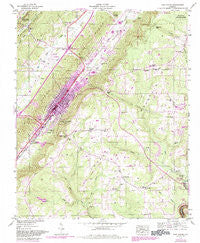 Fort Payne Alabama Historical topographic map, 1:24000 scale, 7.5 X 7.5 Minute, Year 1946