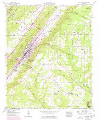 Fort Payne Alabama Historical topographic map, 1:24000 scale, 7.5 X 7.5 Minute, Year 1946