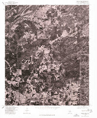 Francis Mill Alabama Historical topographic map, 1:24000 scale, 7.5 X 7.5 Minute, Year 1975