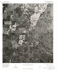 Gantts Quarry SW Alabama Historical topographic map, 1:24000 scale, 7.5 X 7.5 Minute, Year 1975