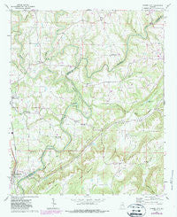 Garden City Alabama Historical topographic map, 1:24000 scale, 7.5 X 7.5 Minute, Year 1969