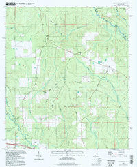 Gateswood Alabama Historical topographic map, 1:24000 scale, 7.5 X 7.5 Minute, Year 1994