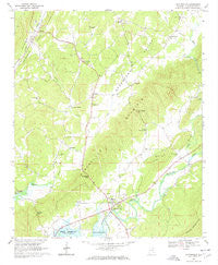 Gaylesville Alabama Historical topographic map, 1:24000 scale, 7.5 X 7.5 Minute, Year 1967
