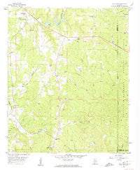 Gold Mine Alabama Historical topographic map, 1:24000 scale, 7.5 X 7.5 Minute, Year 1958