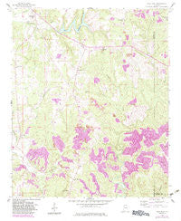 Gold Mine Alabama Historical topographic map, 1:24000 scale, 7.5 X 7.5 Minute, Year 1958
