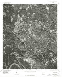 Goodsprings Alabama Historical topographic map, 1:24000 scale, 7.5 X 7.5 Minute, Year 1975