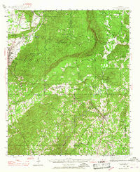 Goodwater Alabama Historical topographic map, 1:62500 scale, 15 X 15 Minute, Year 1944