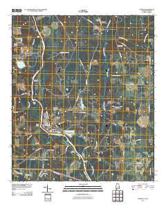 Gordon Alabama Historical topographic map, 1:24000 scale, 7.5 X 7.5 Minute, Year 2011