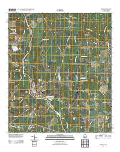 Gordon Alabama Historical topographic map, 1:24000 scale, 7.5 X 7.5 Minute, Year 2011