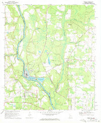 Gordon Alabama Historical topographic map, 1:24000 scale, 7.5 X 7.5 Minute, Year 1970