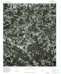 Graham Alabama Historical topographic map, 1:24000 scale, 7.5 X 7.5 Minute, Year 1975
