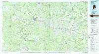 Greenville Alabama Historical topographic map, 1:100000 scale, 30 X 60 Minute, Year 1986