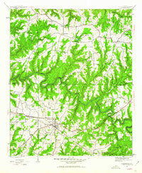 Hackleburg Alabama Historical topographic map, 1:24000 scale, 7.5 X 7.5 Minute, Year 1946