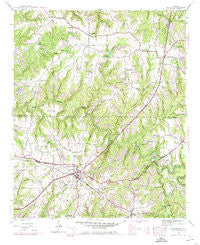 Hackleburg Alabama Historical topographic map, 1:24000 scale, 7.5 X 7.5 Minute, Year 1946