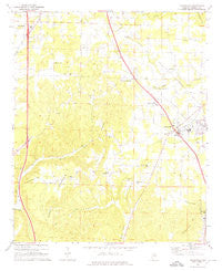 Hanceville Alabama Historical topographic map, 1:24000 scale, 7.5 X 7.5 Minute, Year 1969