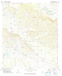 Hardaway Alabama Historical topographic map, 1:24000 scale, 7.5 X 7.5 Minute, Year 1971