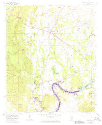 Harpersville Alabama Historical topographic map, 1:24000 scale, 7.5 X 7.5 Minute, Year 1958