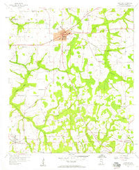 Hartford Alabama Historical topographic map, 1:24000 scale, 7.5 X 7.5 Minute, Year 1957