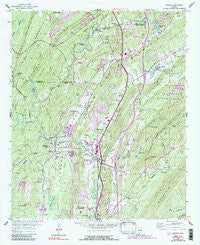 Helena Alabama Historical topographic map, 1:24000 scale, 7.5 X 7.5 Minute, Year 1959